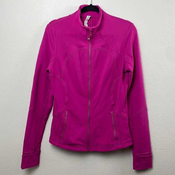 lululemon athletica Jackets & Blazers - Lululemon Define light Jacket Raspberry size 12